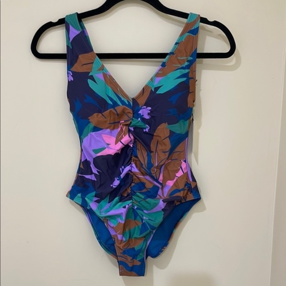 Shade & Shore Multi-Color Women’s swimsuit One-Piece Swimsuit size Small